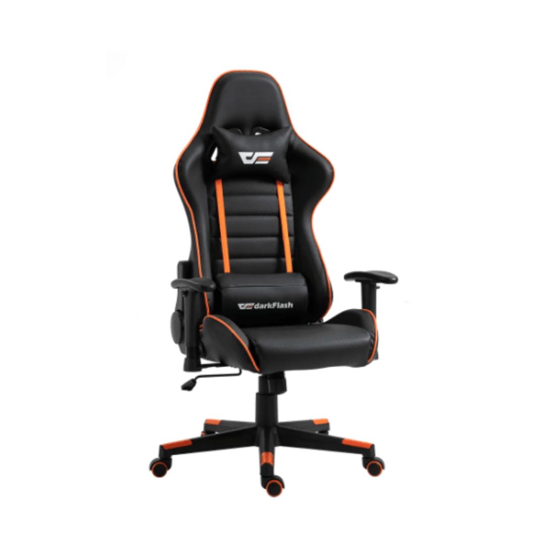 DarkFlash RC350 PVC Gaming Chair 160° Recline, 2D Armrests Gaming Chair - Gamers Point Bahrain