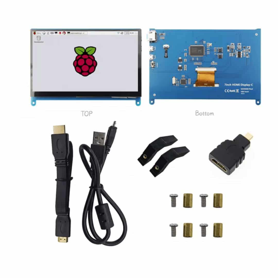 7-inch IPS Touchscreen HDMI Monitor 1024x600 Secondary Display Portable