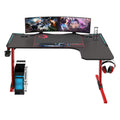 GAMEON Phantom XL-R L-Shaped RGB Gaming Desk with Wireless Charger