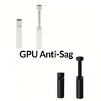 Adjustable GPU Anti-Sag Bracket with Magnetic Base, 72-120mm Card Holder