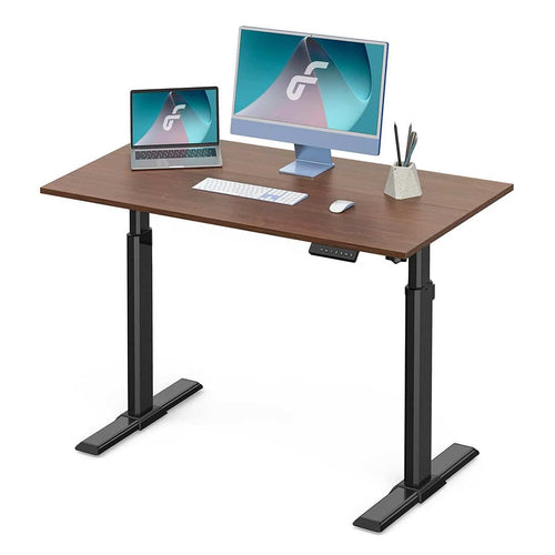 ACE AY Edition Gaming Table Electric Height Adjustable Desk Walnut