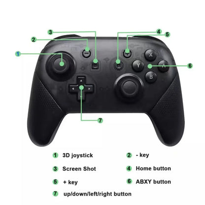 Wireless Bluetooth Joystick Controller For Nintend Switch Pro Mando Gamepad Game T4 Pro For Nintend Switch/Lite/Switch OLED - BAHRAIN CONTROLLER Gamers Point 15.000 