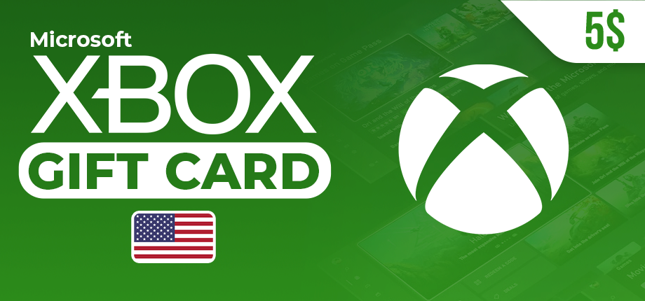 Xbox USA 5$ Xbox Digital Gaming Currency  Gamers Point
