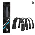 ACE Sleeved Extension Cables Nylon Braided 16AWG 30cm Set