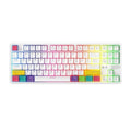 AJAZZ K870T 87-key wireless mechanical keyboard — White