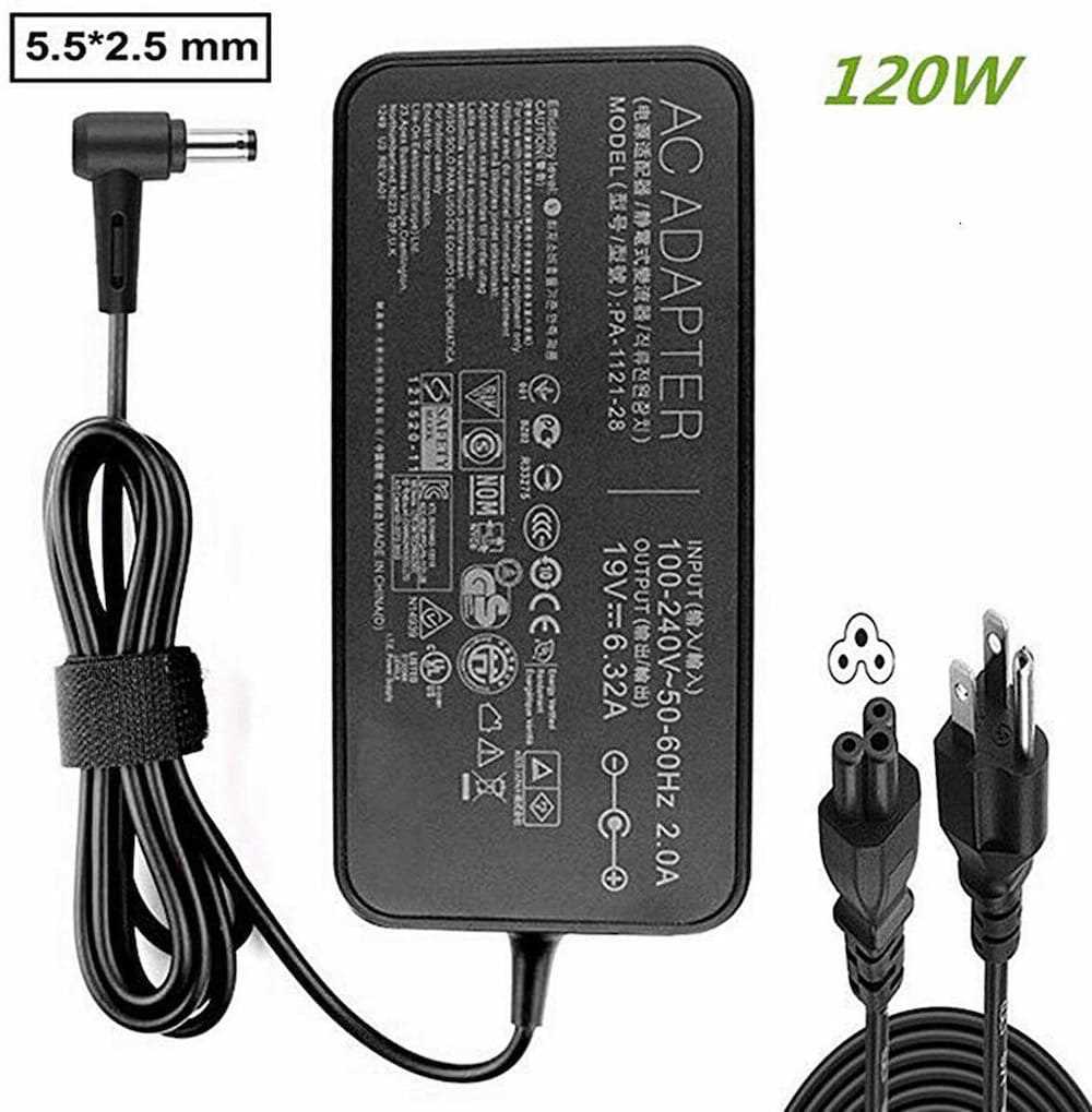 ASUS 120W Laptop Charger — manufacturer model reference