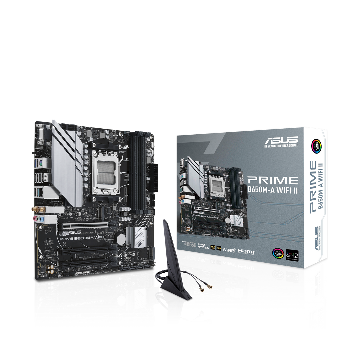 ASUS Prime B650M-A WiFi II AMD B650 AM5 DDR5 Micro-ATX Motherboard at Gamers Point Bahrain