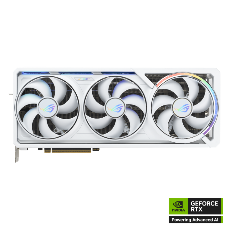 ASUS ROG Astral RTX 5090 White OC official product image