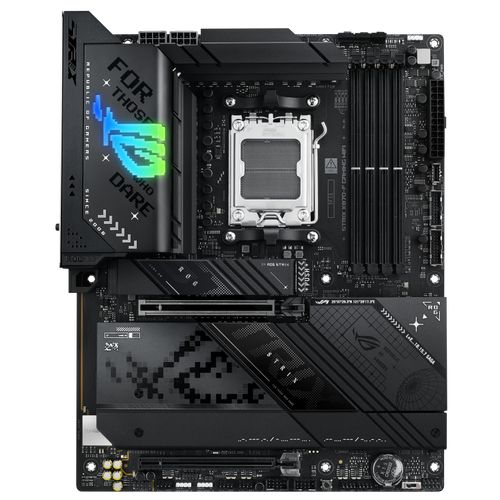 ASUS ROG Strix X870-F Gaming WiFi X870 AM5 motherboard front view