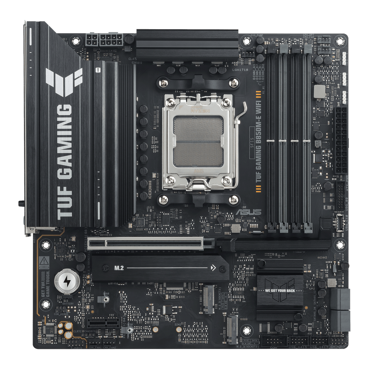 ASUS TUF GAMING B850M-E WIFI motherboard - Gamers Point Bahrain