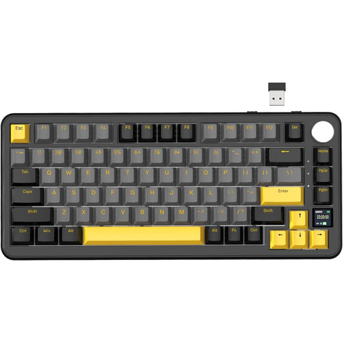 Attack Shark X85 Pro Wireless Mechanical Gaming Keyboard - Blueberry Starry Black