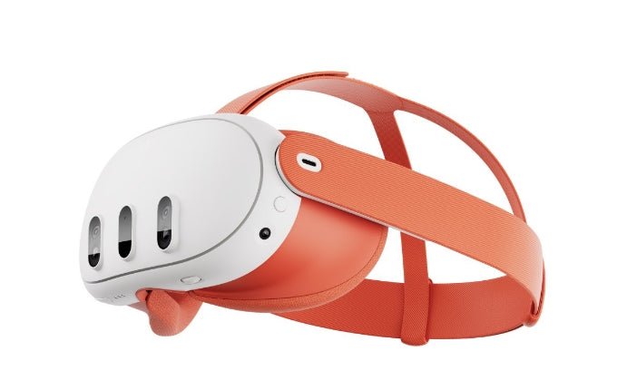 Meta Quest 3 Facial Interface & Head Strap (Blood Orange)  Gamers Point 39.000 