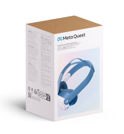 Meta Quest 3 Facial Interface & Head Strap (Elemental Blue) BAHRAIN VR Gamers Point 39.000 