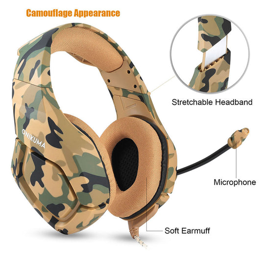 ONIKUMA K18 Army Gaming Headset BAHRAIN HEADSET Gamers Point 13.000 