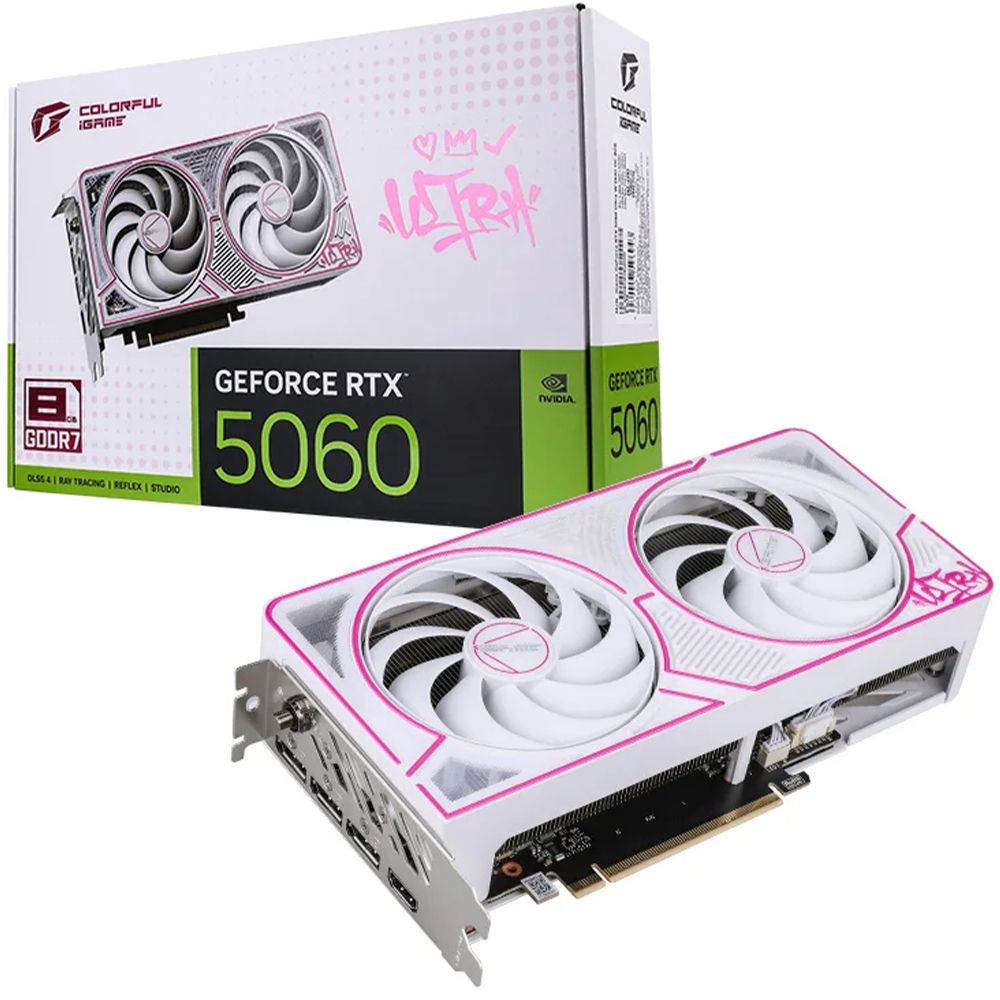 Colorful iGame GeForce RTX 5060 Ultra W DUO OC 8GB GDDR7