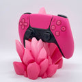 3D Printed Crystal-Shaped Game Controller Stand – Pink Stoned – Gamers Point Bahrain