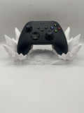 3D Printed Crystal-Shaped Game Controller Stand – White Venom – Gamers Point Bahrain