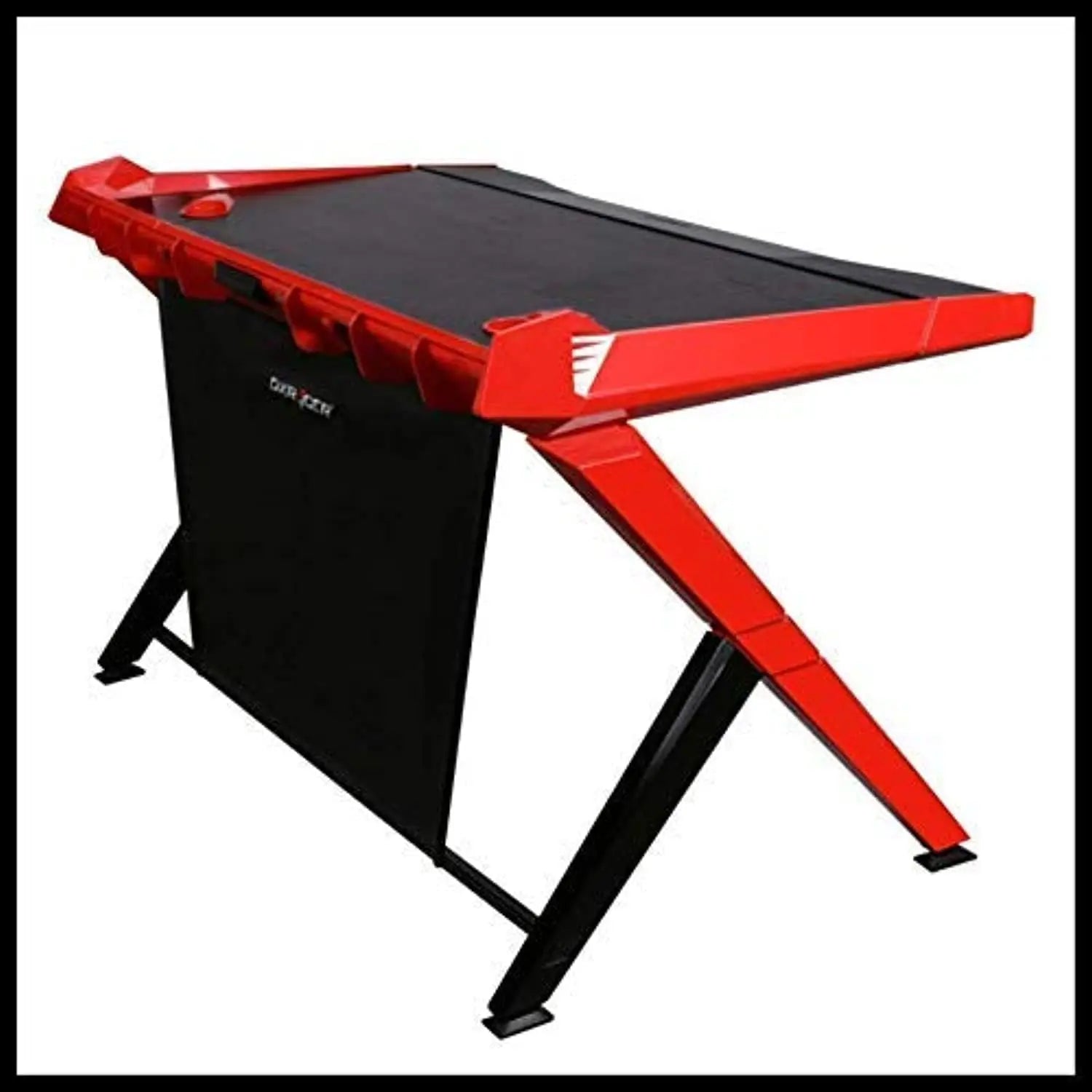 DXRacer Gaming Desk GD-1000-NR-1, Professional Game Work Station, Ultimate Gaming Comfort for PC Gamer, Black & Red Gaming Table Chair Gamers Point 109.000 