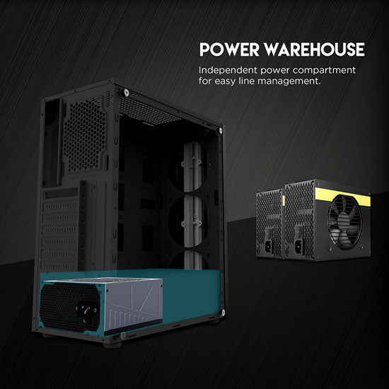 FANTECH STRIKE CG72 RGB MIDDLE TOWER PC CASE BAHRAIN fantech pc case Gamers Point 30.000 