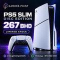 PS5 Slim Disc Edition 267 BHD Limited Stock Gamers Point Bahrain