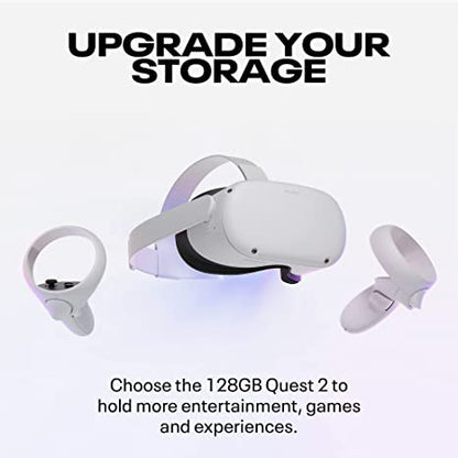 Meta Quest 2 — Advanced All-In-One Virtual Reality Headset — 128 GB BAHRAIN VR Gamers Point 135.000 