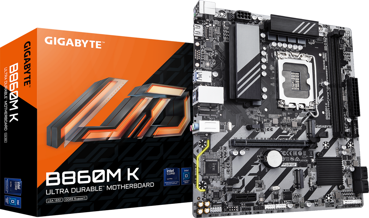 Gigabyte B860M K motherboard at Gamers Point Bahrain