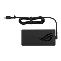 Manufacturer reference image for ROG 240W Compact Plug; supplied regional variant requires confirmation