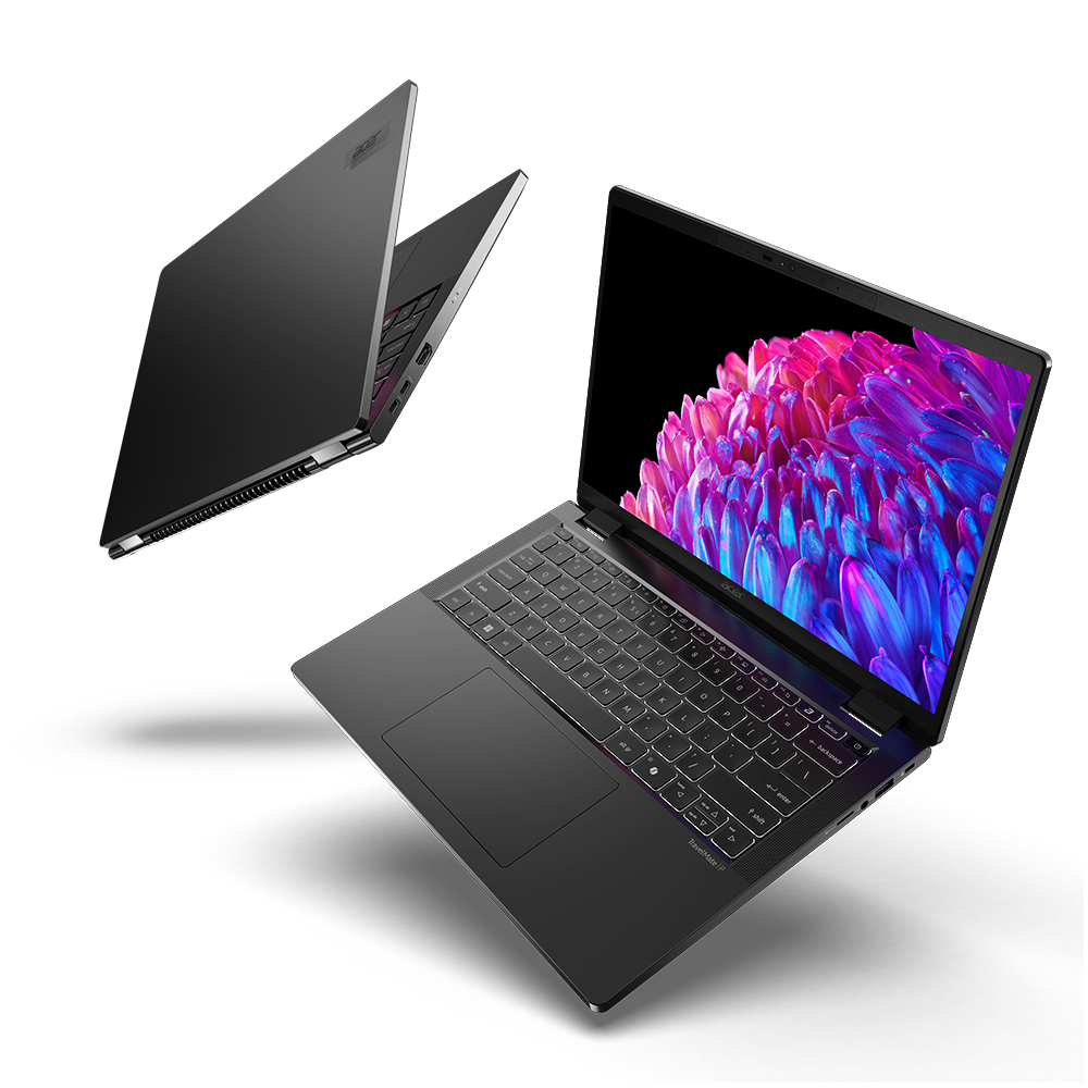Acer TravelMate P6 14 TMP614-73 series — official Acer model/chassis press image; regional touchscreen, keyboard and configuration may vary.