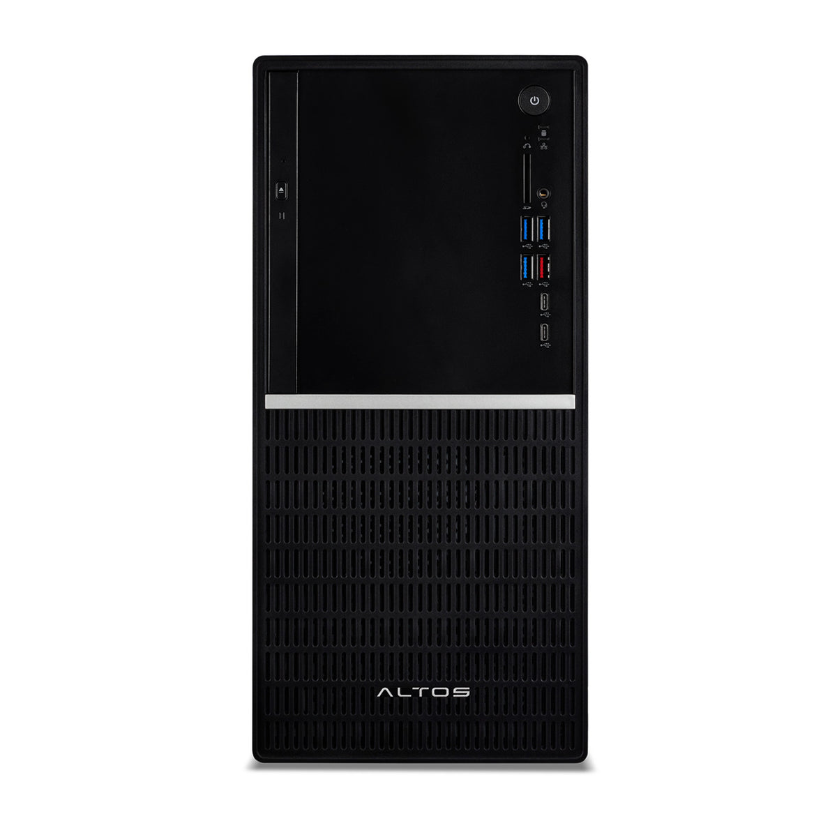 Altos P130 F9 20L — official manufacturer chassis reference image.