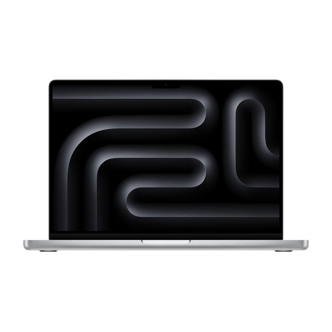 Apple MacBook Pro 14-inch M3 Pro — Silver — official Apple model and finish reference photo; regional keyboard may vary