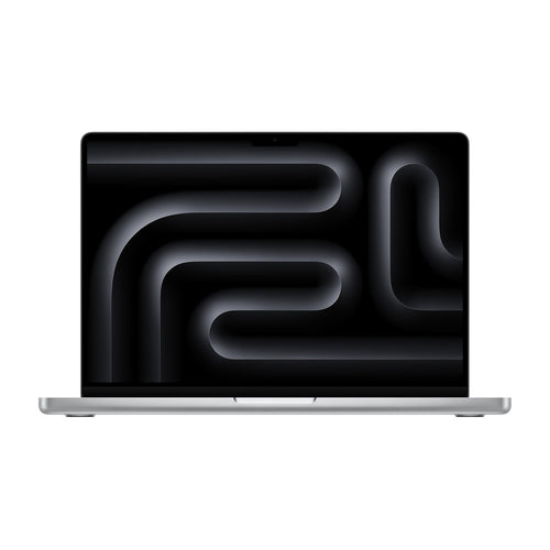 Apple MacBook Pro 14-inch M3 Pro — Silver — official Apple model and finish reference photo; regional keyboard may vary