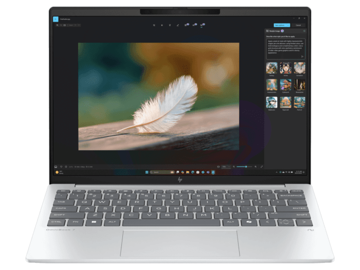 HP 13-bg1035AU — Glacier silver; official HP image for this model option only