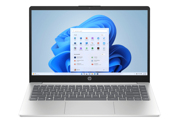 HP 14-em0090AU — Diamond white; official HP image for this model option only