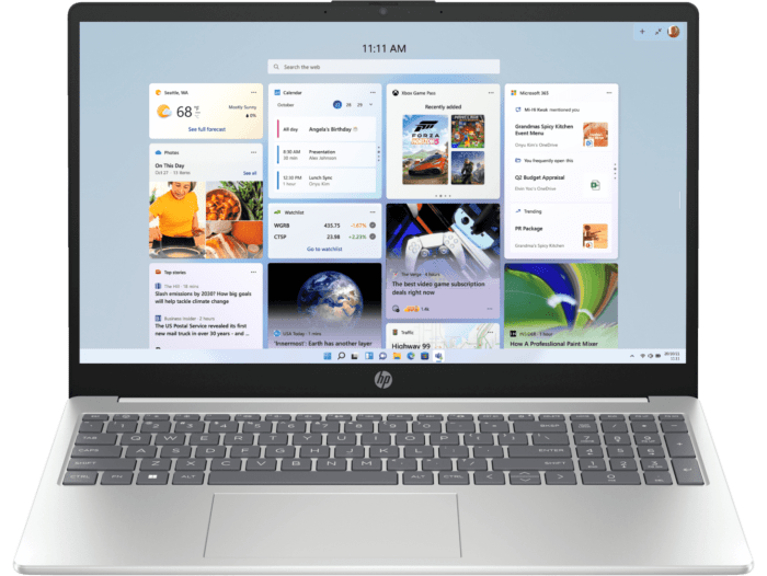 HP 15-fc0586AU — Diamond white; official HP image for this model option only