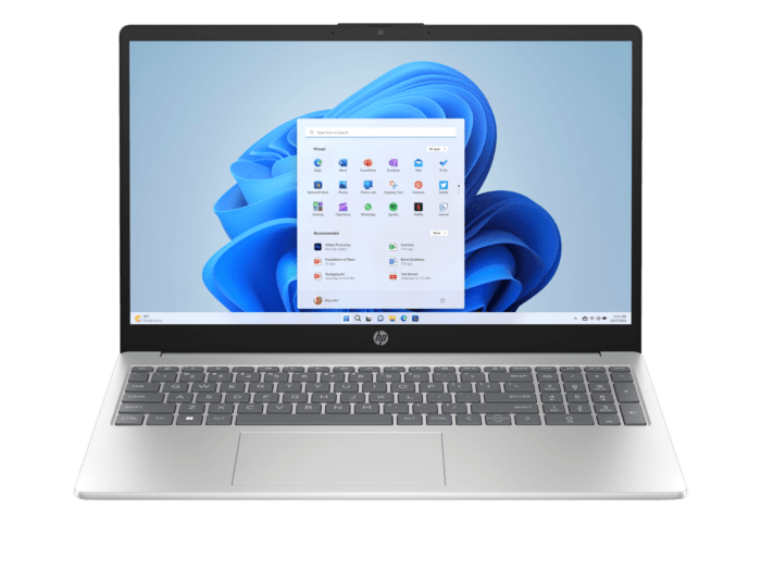 HP 15-fc0747AU — Natural silver; official HP image for this model option only