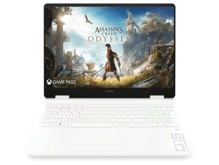 HP 16-am0191TX — Ceramic white; official HP image for this model option only