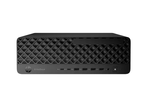 HP EliteDesk 8 SFF G1i — official HP chassis reference; regional configuration and accessories may vary.