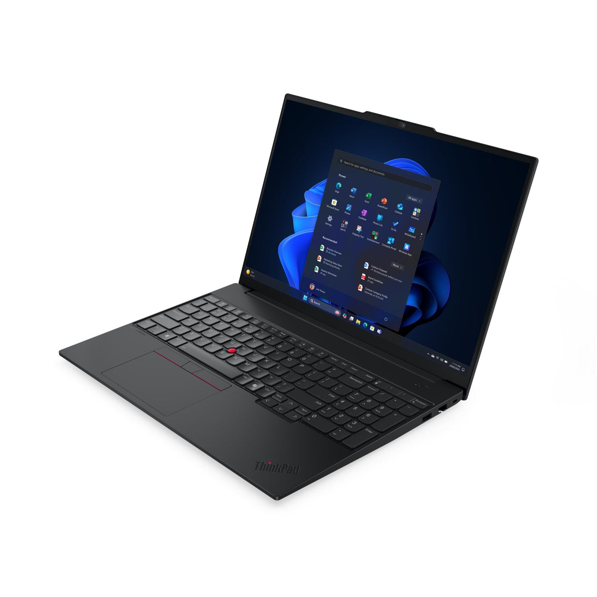 Lenovo 21SR0006MA ThinkPad E16 Gen 3 Intel — official PSREF model reference; keyboard and options may vary