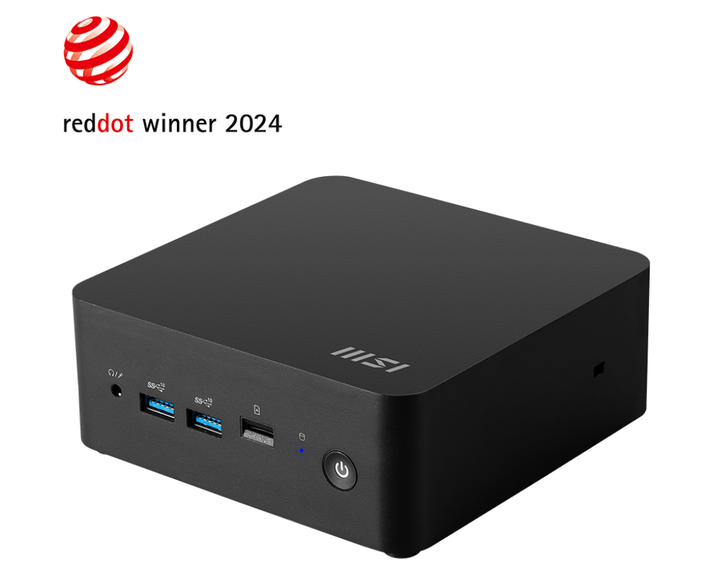 Supplier reference image MSI Cubi NUC 1M-050BMY Mini PC | Intel Core 7 150U | Barebone Business Desktop; not approved for live publication