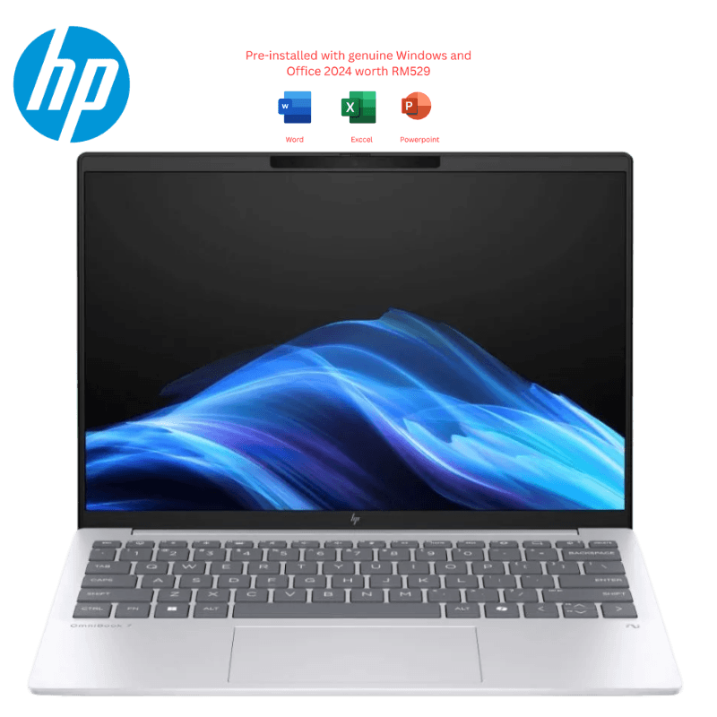 HP Omnibook 7 Aero [13-bg1034AU/13-bg1035AU] (AMD AI 7, 16GB RAM, 512GB SSD, AMD Radeon, 13.3 WUXGA, WIN11) | source reference, publication pending