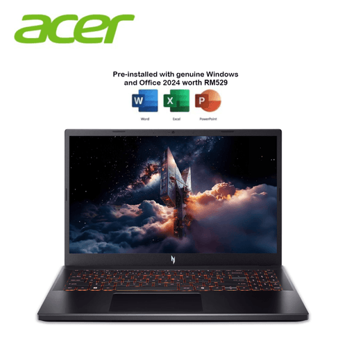 Acer Nitro V 15 ANV15-52-7287 15.6″ FHD 165Hz Gaming Laptop (NVIDIA® GeForce RTX 4050, C7-240H, 16GB, 512GB SSD, W11, HS+M365) | source reference, publication pending