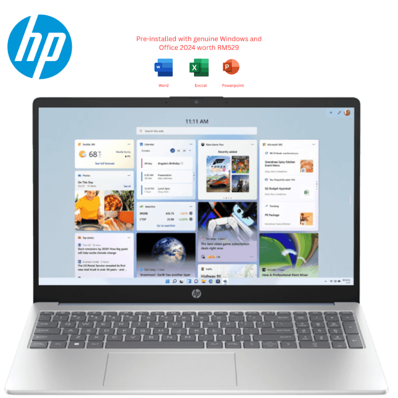 HP [15-fc0444AU/15-fc0445AU/15-fc0446AU/15-fc0447AU] 15.6″ FHD Laptop (Ryzen 7 5825U, 12GB, 512GB SSD, ATI, W11, HS+M365) | source reference, publication pending