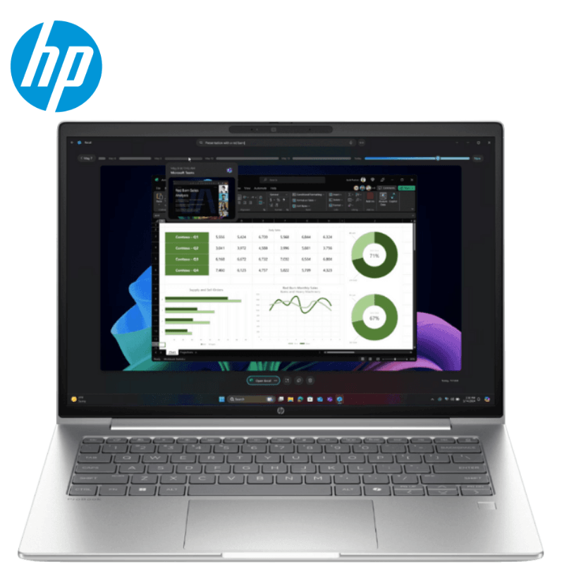 HP ProBook 4 G1i-BV5X9PT 14 inch FHD WUXGA IPS Business Laptop AI PC Pike Silver (CU7-225U, 16GB D5, 512GB SSD, W11 PRO) | source reference, publication pending