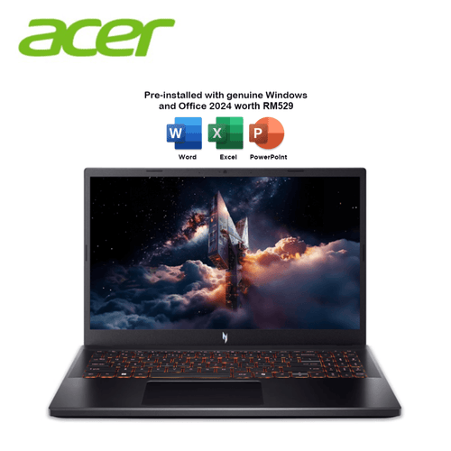 Acer Nitro V 15 ANV15-52-529N 15.6″ FHD 180Hz Gaming Laptop (i5-13420H, 16GB, 512GB SSD, RTX5050 8GB, W11, HS+M365) | source reference, publication pending