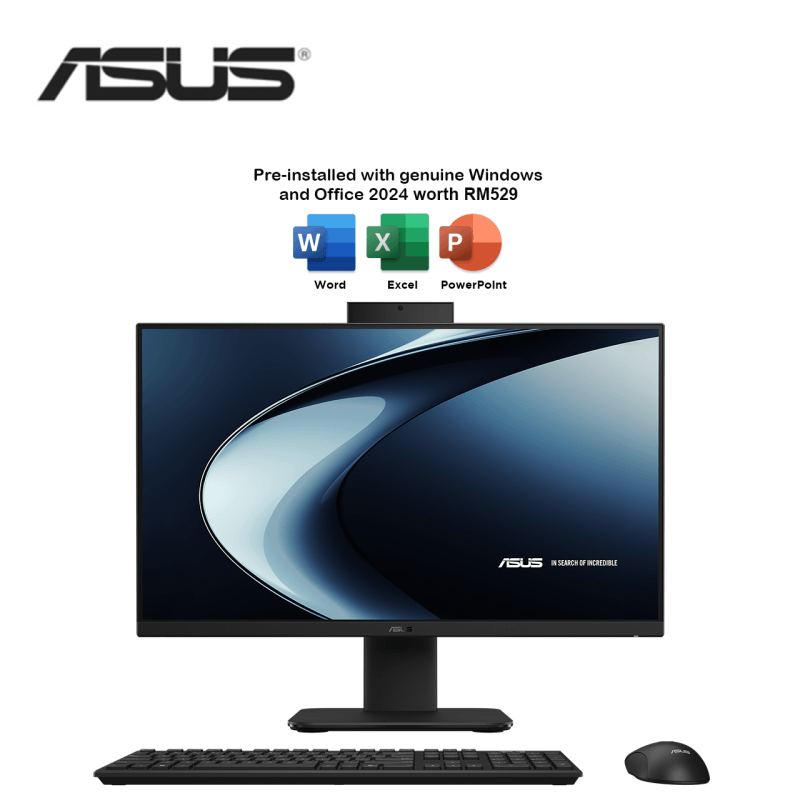 Asus AIO V440VA-KBPC025WS 23.8″ FHD All-In-One Desktop PC (i5-13420H, 8GB, 512GB SSD, Intel, W11, HS+M365, Wireless Mouse & KB) | source reference, publication pending