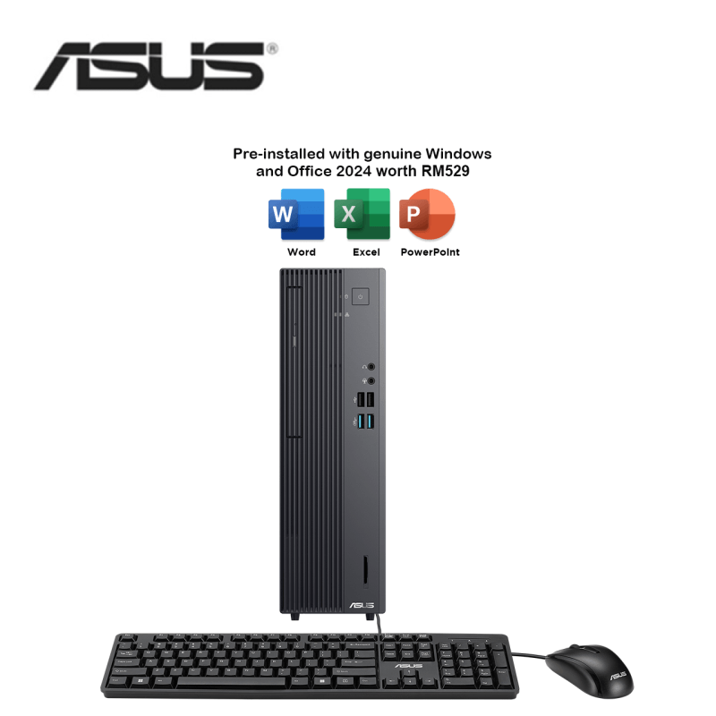 Asus S501SER-714700004WS SSF Desktop PC (i7-14700, 16GB, 1TB SSD, Intel, W11, HS+M365) | source reference, publication pending