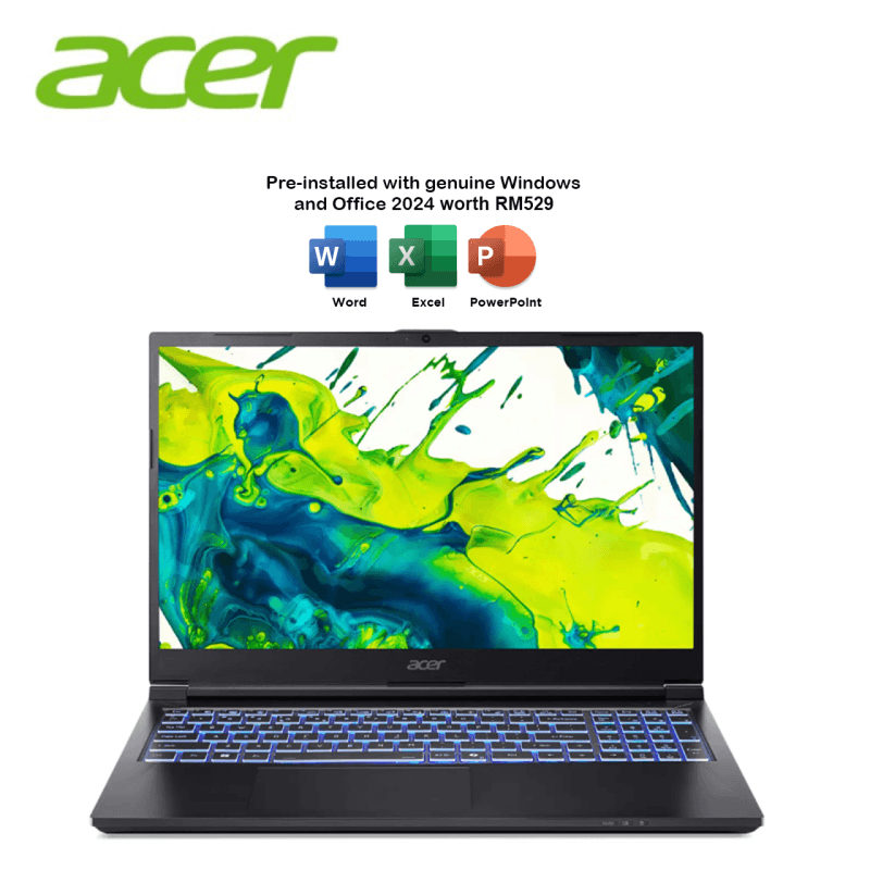 Acer Aspire 7 A715-59G-50YE 15.6” FHD 144Hz Gaming Laptop Black (i5-13420H, 16GB, 512GB SSD, RTX3050 6GB, W11, HS+M365) | source reference, publication pending