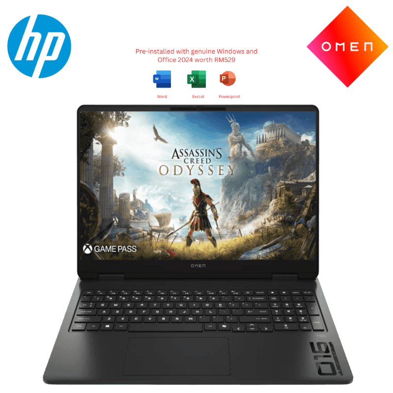 HP OMEN Gaming Laptop 16-AP0209AX 16″2K Shadow Black (R9-8940HX, 32GB D5, 1TB PCIe, NV RTX5060 8GB, H&S, W11) | source reference, publication pending