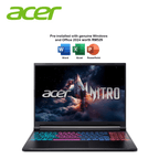 Acer Nitro V16s AI ANV16S-41-R9W8 16″ WUXGA 180Hz Laptop (NVIDIA® GeForce RTX™ 5060, R7-260, 16GB, 1TB SSD, W11, HS) | source reference, publication pending
