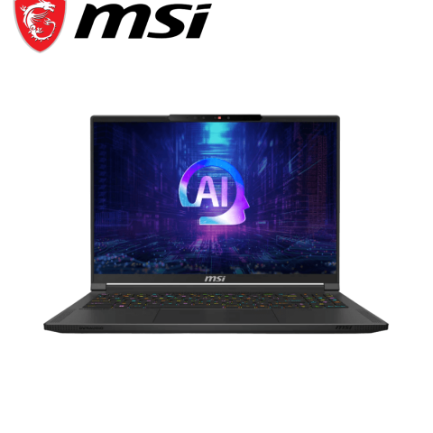 MSI Stealth A16 AI+ A3XVGG-089 16” UHD+ Gaming Laptop (Ryzen AI 9 HX 370, 32GB, 1TB SSD, RTX4070 8GB, W11) | reference image (publishing rights pending)